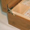 bamboo tisane box